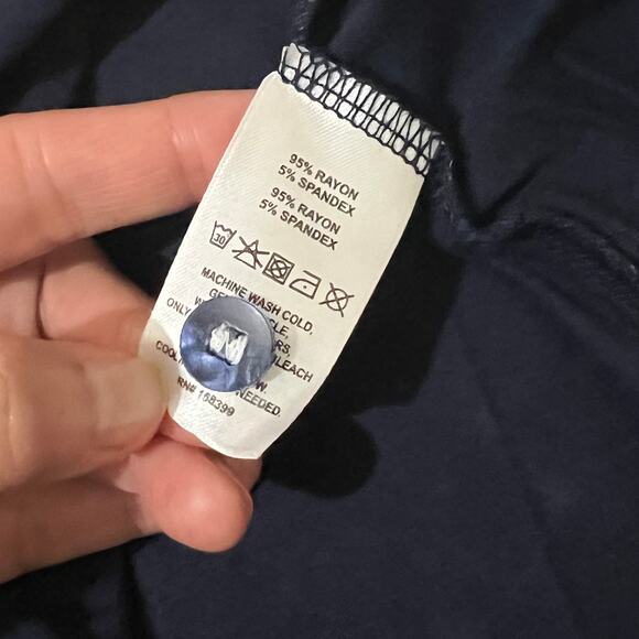 Hale Bob (XS) Celestial Knit Constellation Button Front Pajama Sleep Dress Shirt - Picture 8 of 9